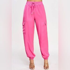 Idem Ditto Hot Pink Joggers size M
